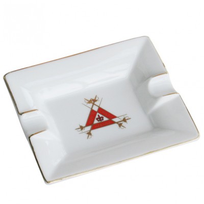 cigar accessories wholesale luxury customizedprinting logo diy porcelain ceramic cigar ashtray