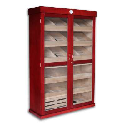 Custom large wooden cigar cabinet  humidor for cigar display