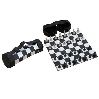 Hot sale Box style Outdoor Plastic chess set for sale