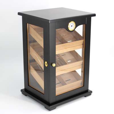 made in china custom electrical LED cigar cabinet display humidors for sale used humidor cigar display cabinet