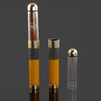 High end custom design Brand cheap wholesale custom glass cigar tube